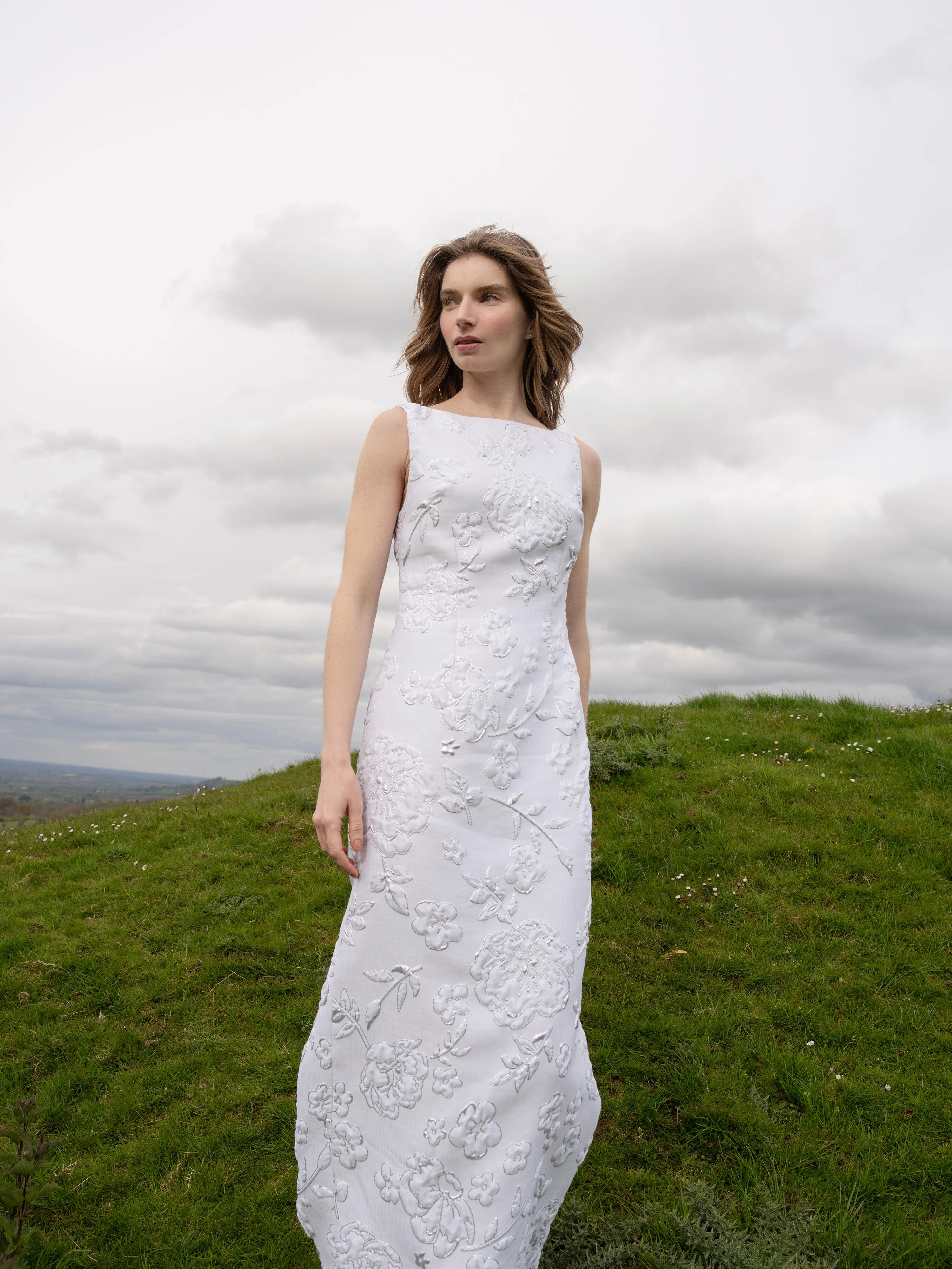 All White Easy Dress