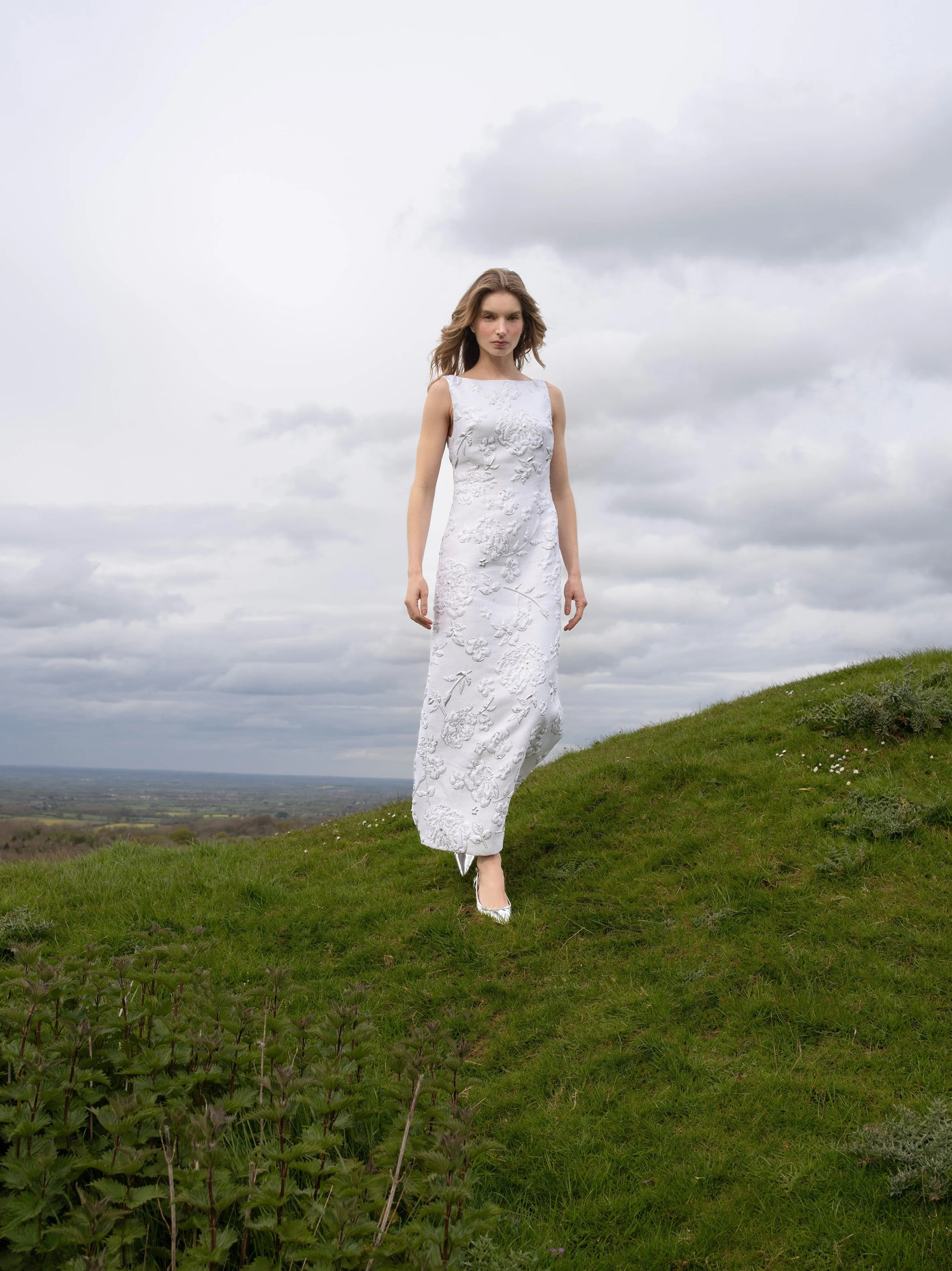 All White Easy Dress