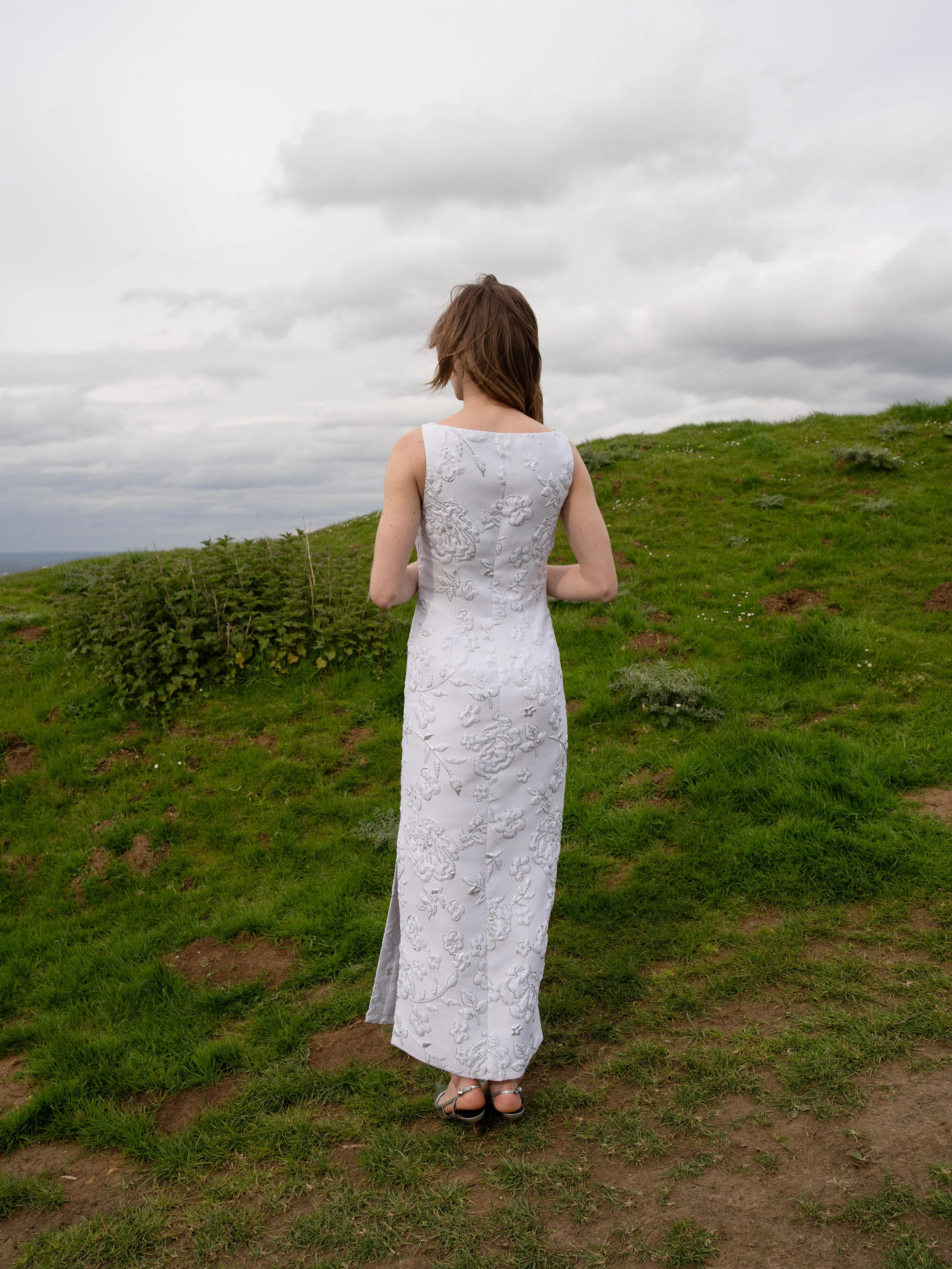 All White Easy Dress