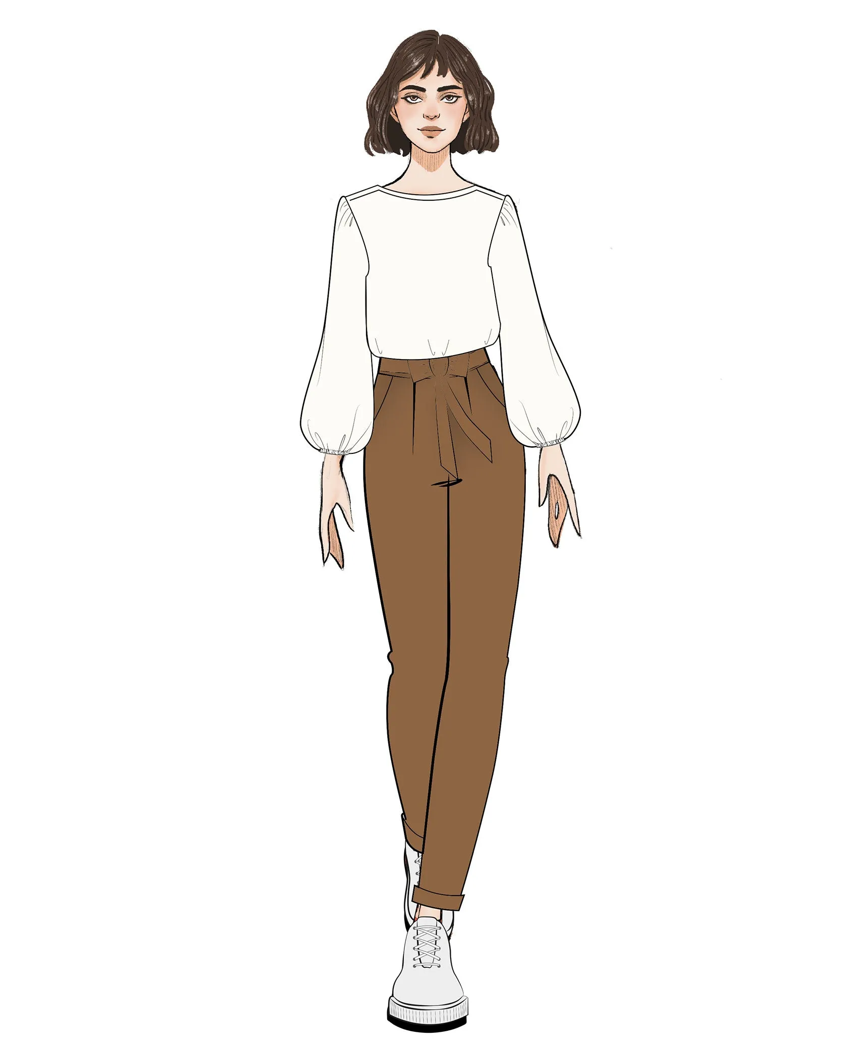 Ashley Pants - Hazelnut