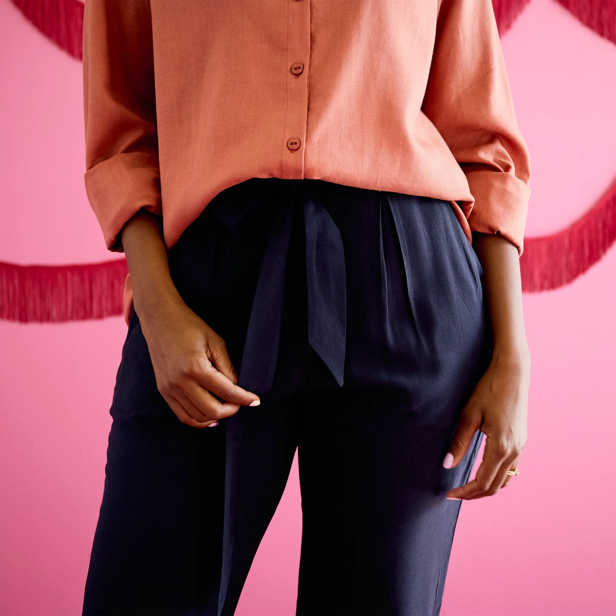 Ashley Pants - Navy