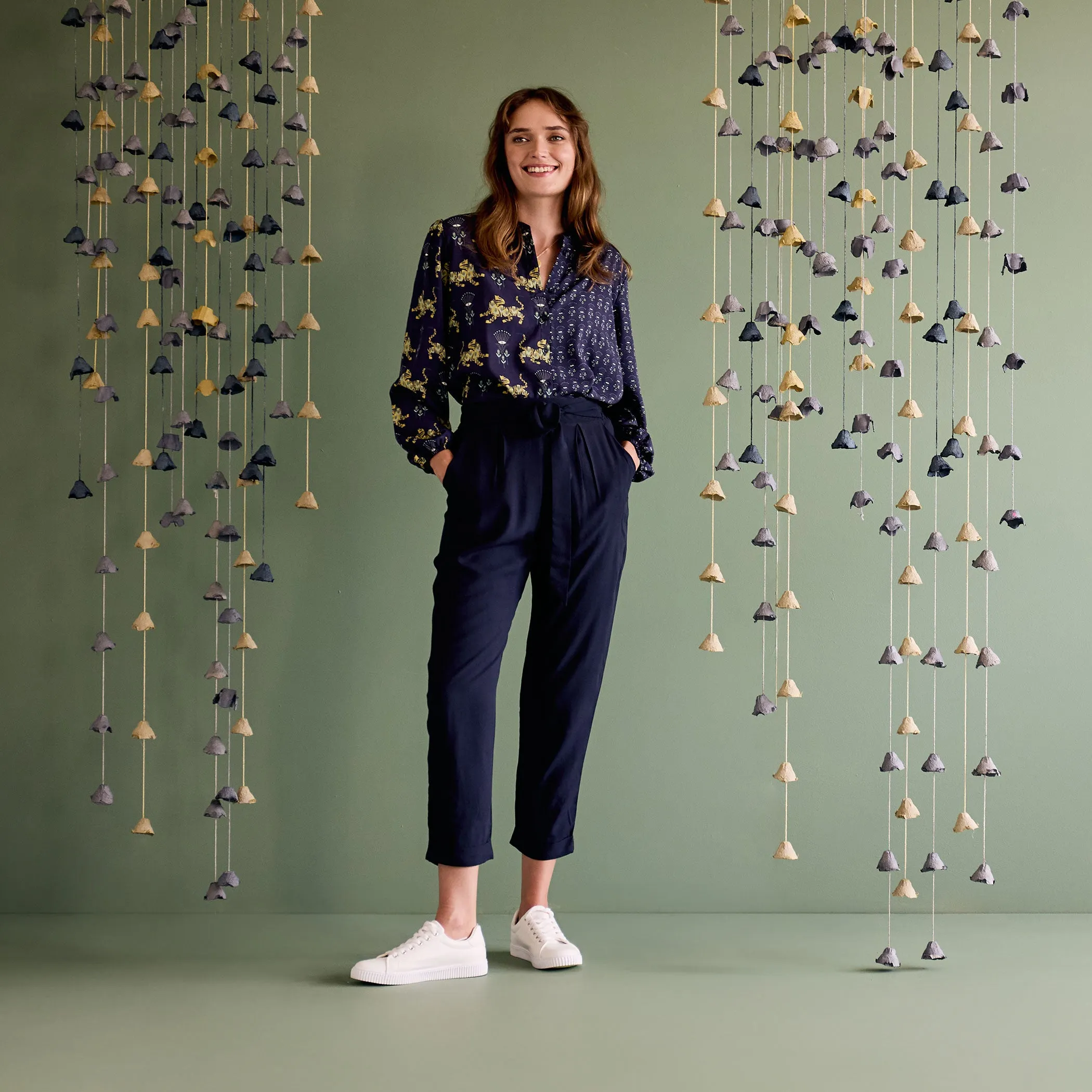 Ashley Pants - Navy