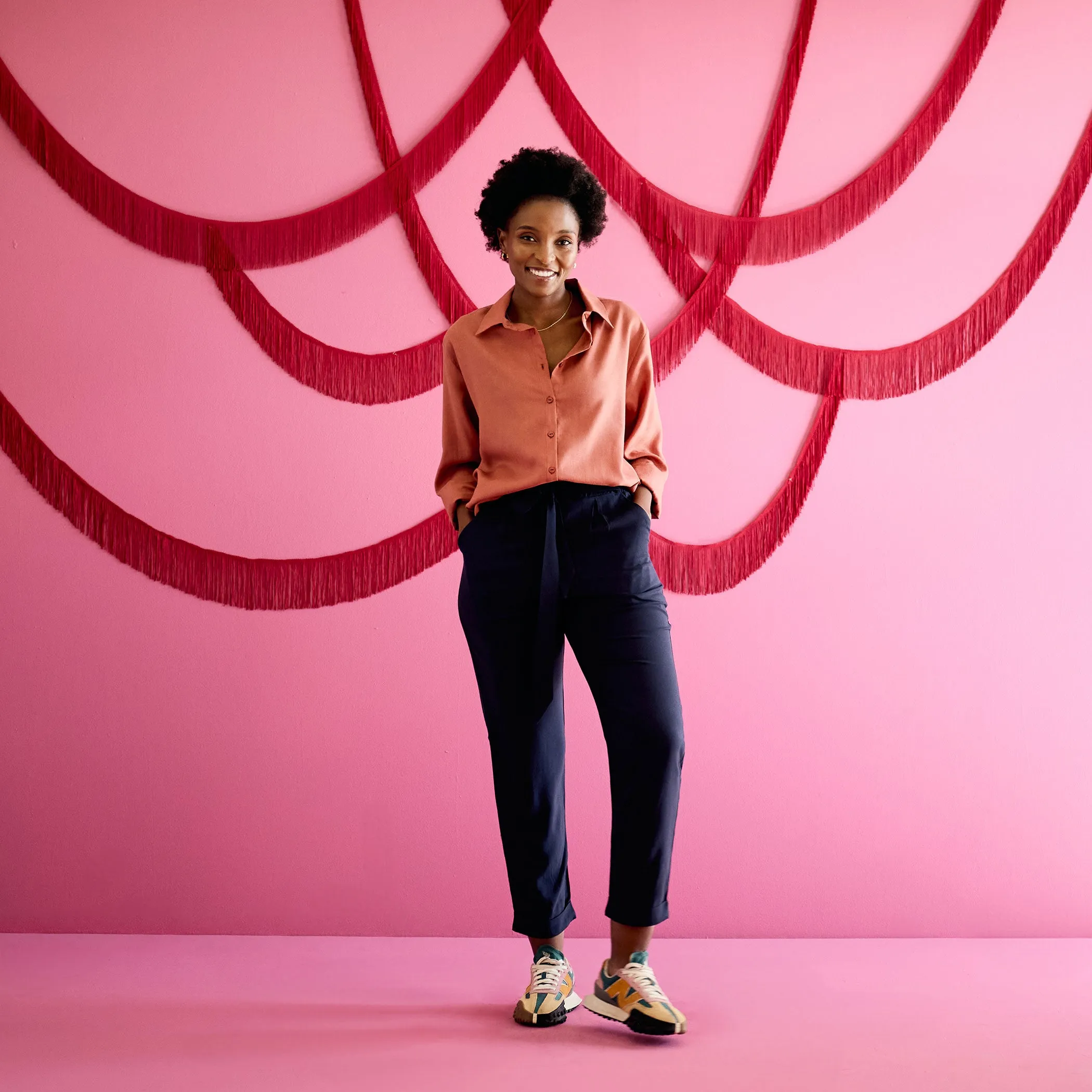 Ashley Pants - Navy