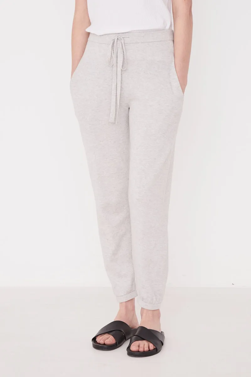 Assembly Label - Cotton Cashmere Lounge Pant - Grey Marle