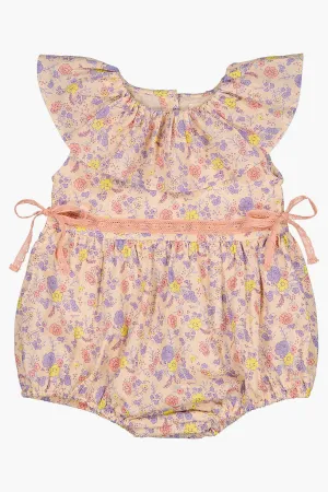 Baby Girl Onesie Louis Louise Enchantee Veil Romantic Mauve
