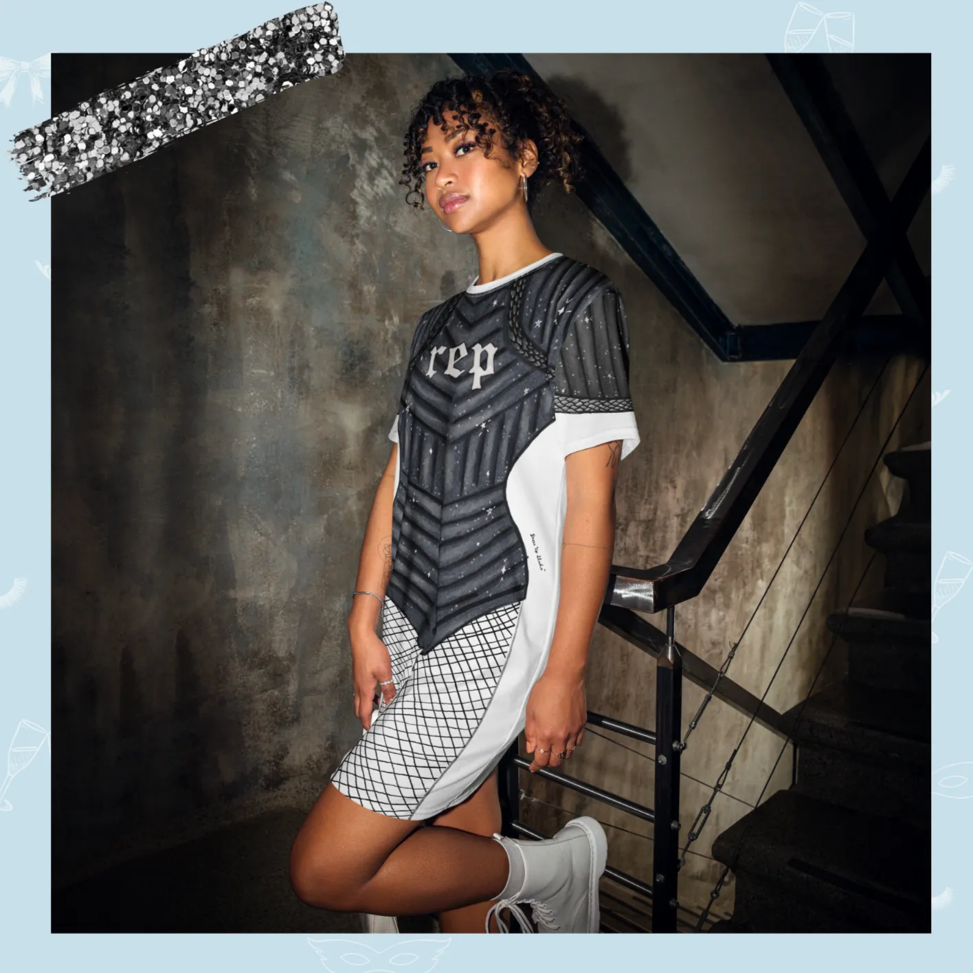 Bad Rap T-Shirt Dress | Easy Costume, Fun Loungewear, Unique Gift