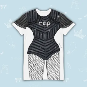 Bad Rap T-Shirt Dress | Easy Costume, Fun Loungewear, Unique Gift