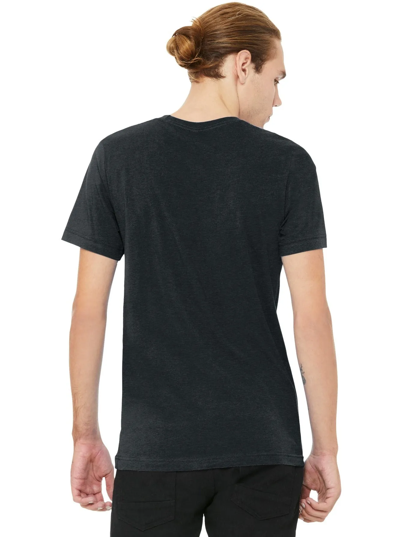 Bella Canvas Unisex Heather CVC V-Neck Tee