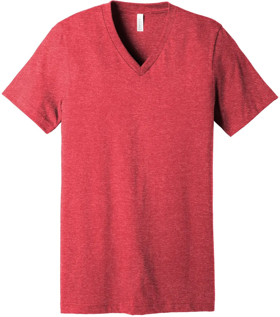 Bella Canvas Unisex Heather CVC V-Neck Tee