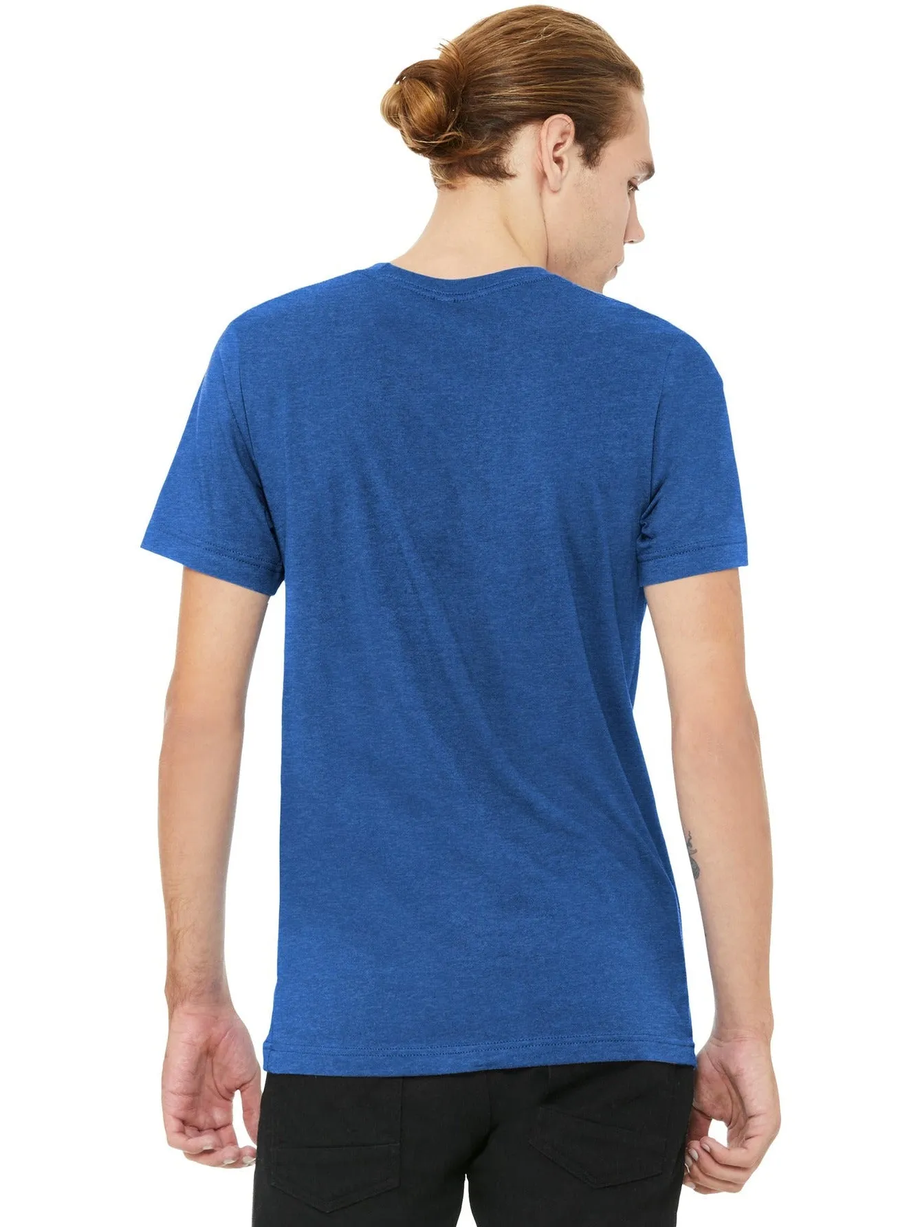 Bella Canvas Unisex Heather CVC V-Neck Tee