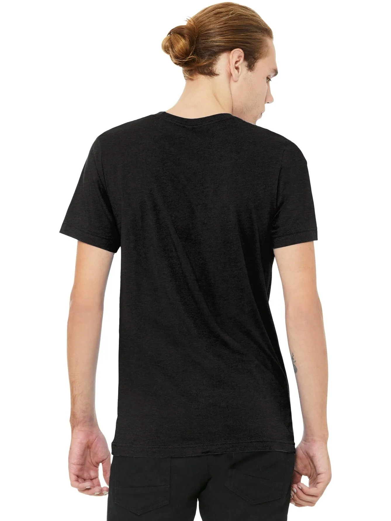 Bella Canvas Unisex Heather CVC V-Neck Tee