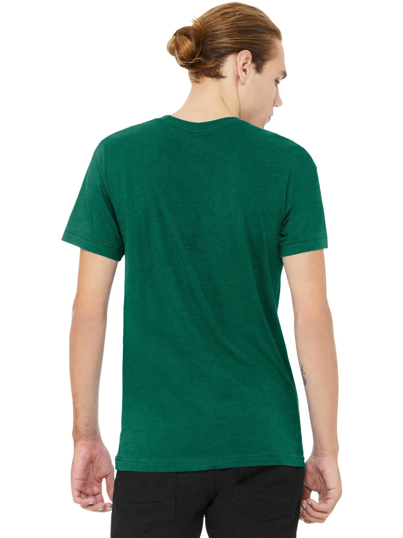 Bella Canvas Unisex Heather CVC V-Neck Tee