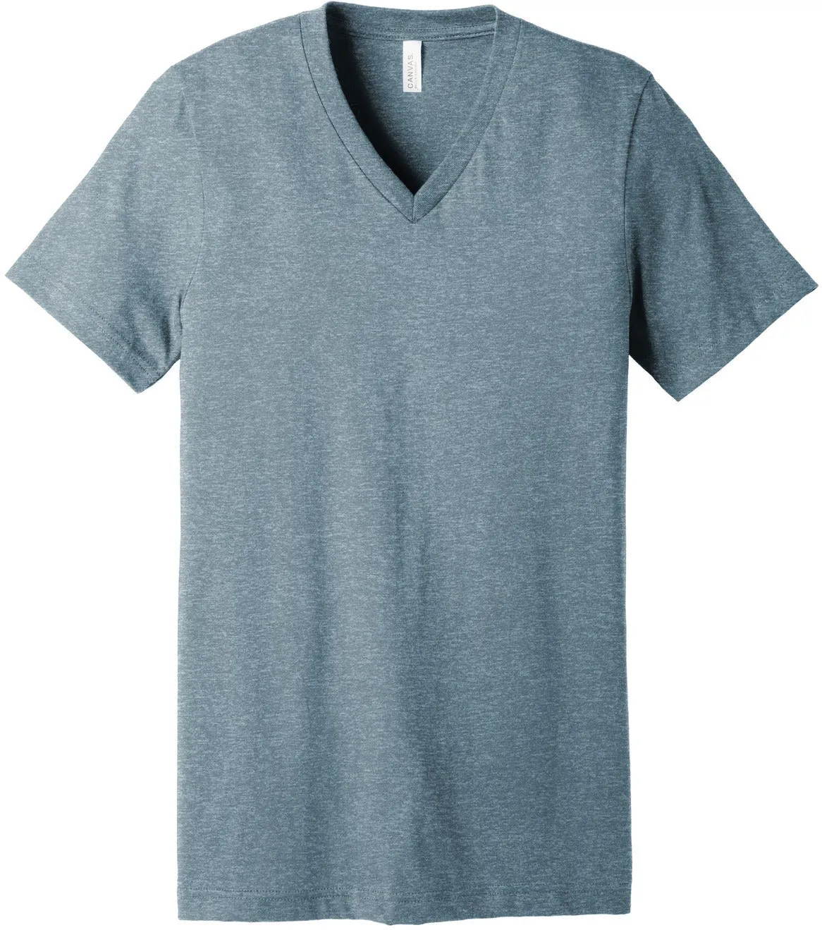 Bella Canvas Unisex Heather CVC V-Neck Tee