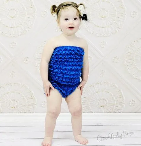 Big Girl Lace Petti Romper