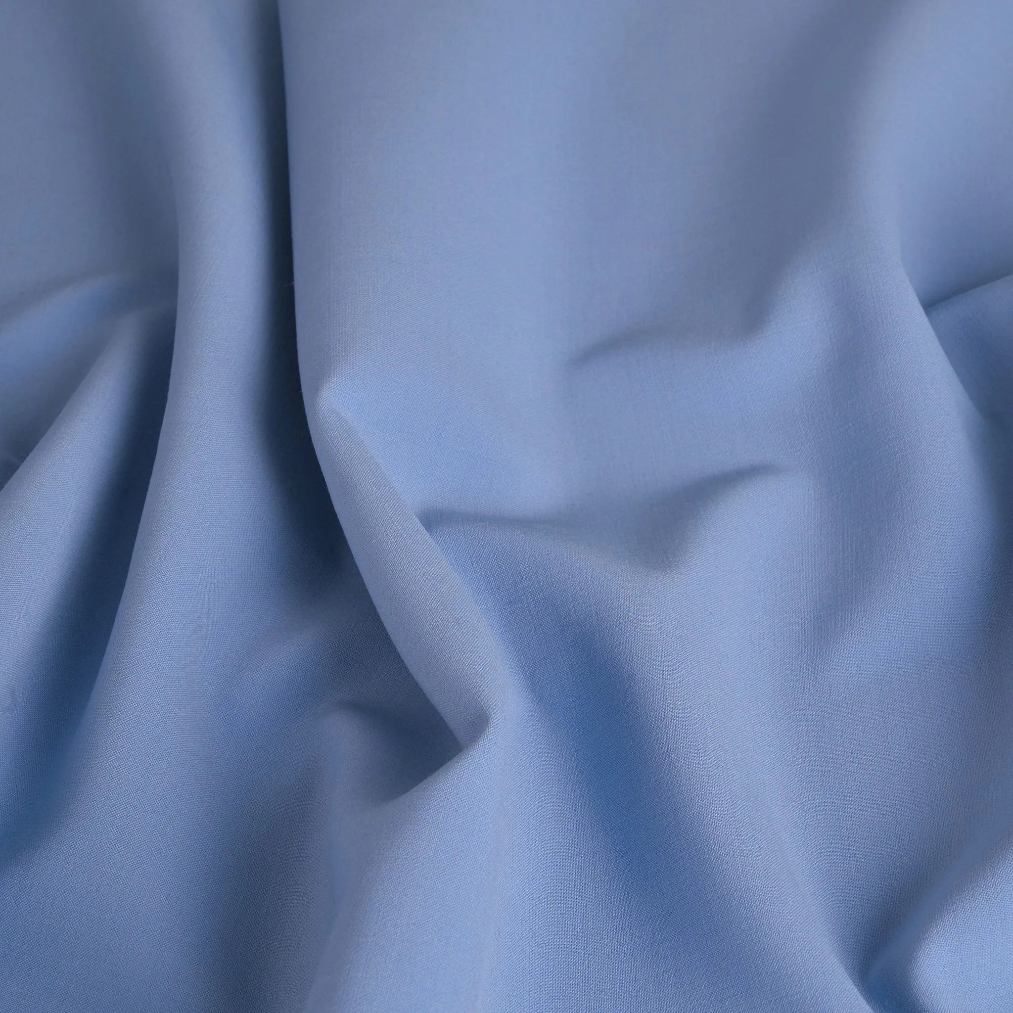 Blue Double Weave Suiting Fabric 3549