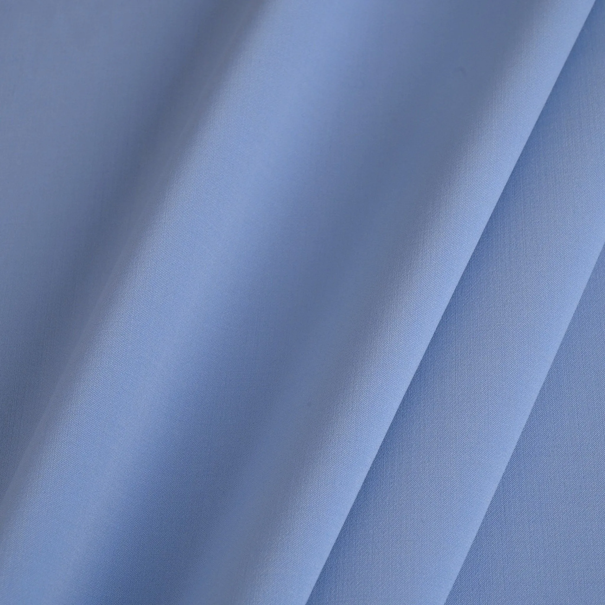 Blue Double Weave Suiting Fabric 3549