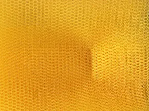 Bright Yellow Plain Net Fabric (Wholesale)