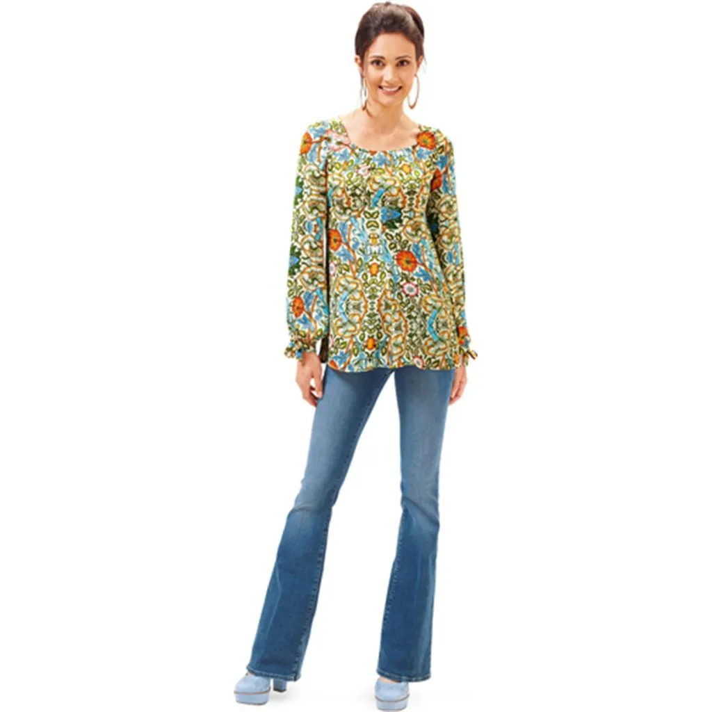 Burda B6685 Women's Dress & Blouse Sewing Pattern