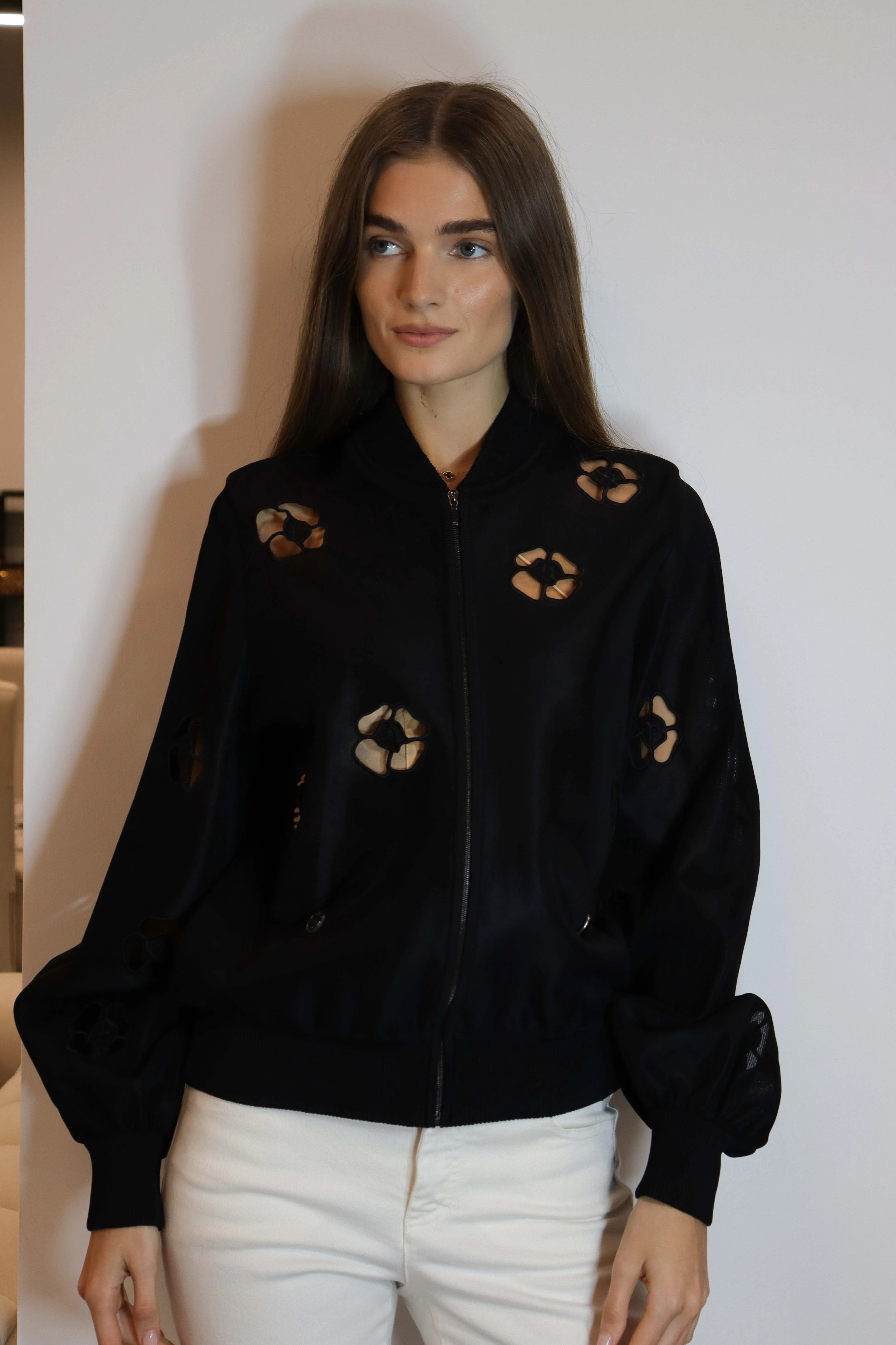 Chanel WW45655 Jacket Black DXBS2306