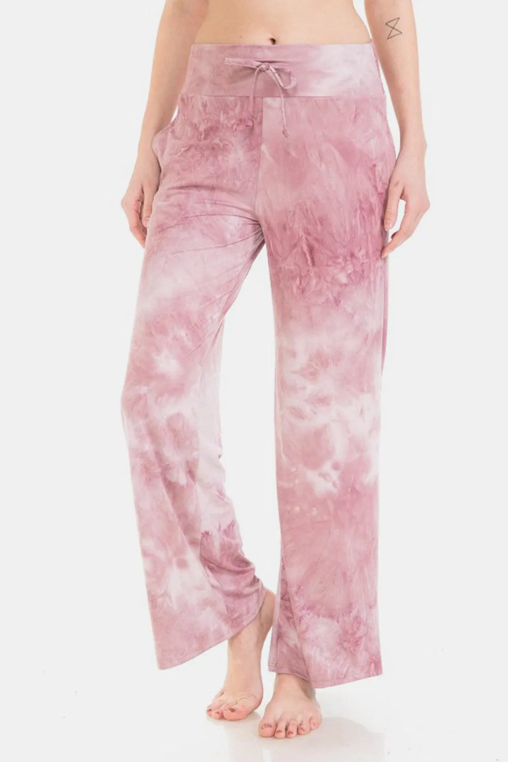 Charming Comfort Tie Dye Wide Leg Pants