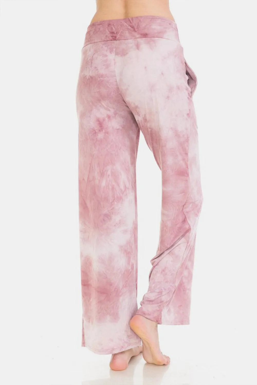 Charming Comfort Tie Dye Wide Leg Pants