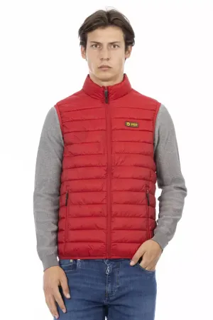 Ciesse Outdoor Red Polyester Men Sleeveless Jacket