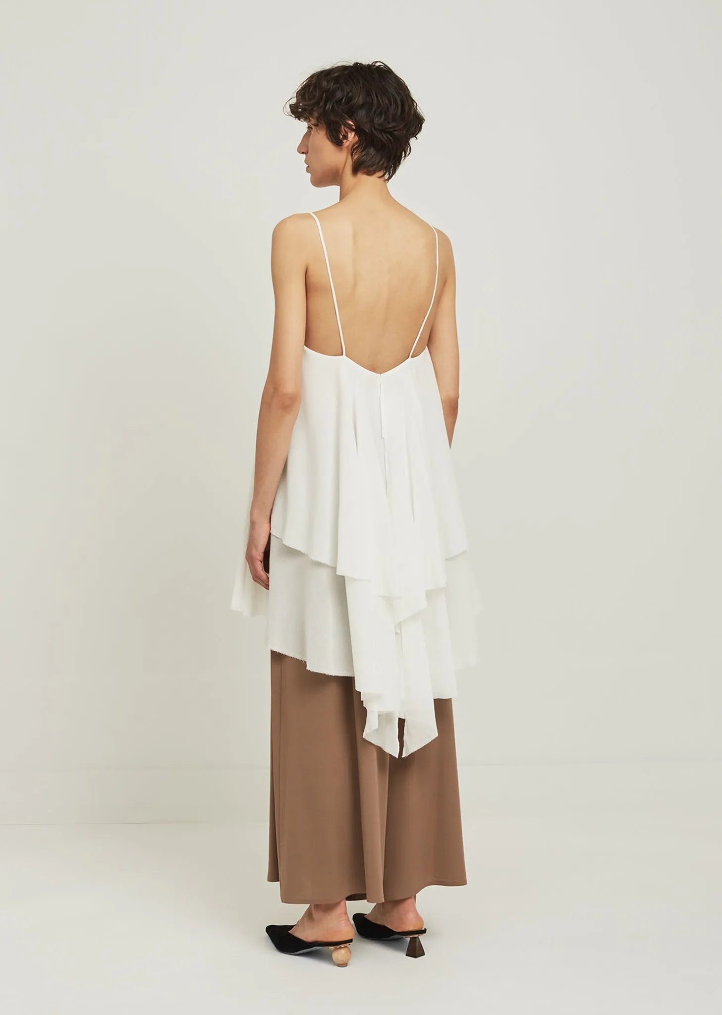 Cotton Voile Layered Top