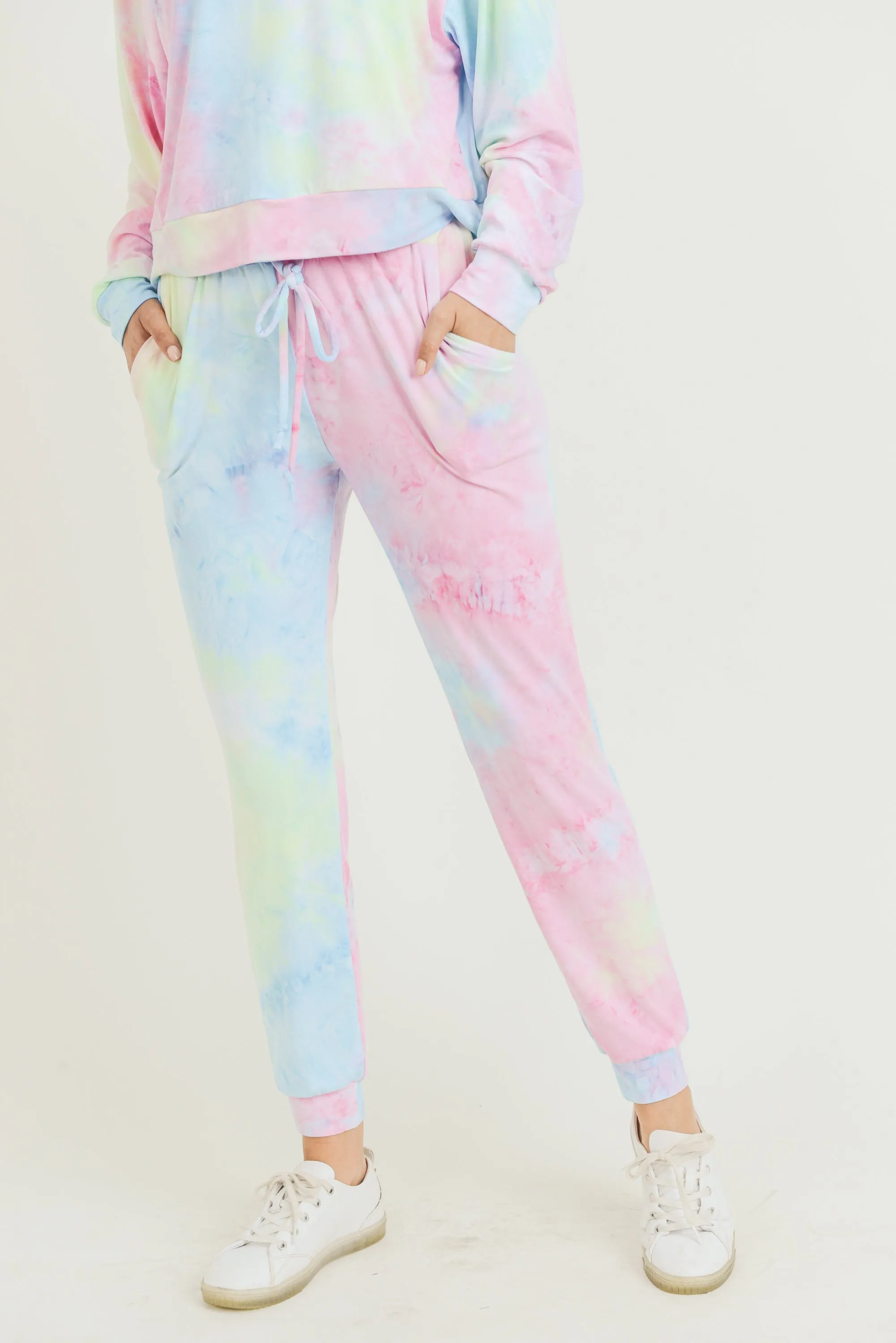 Daydreamer Tie Dye Print Joggers