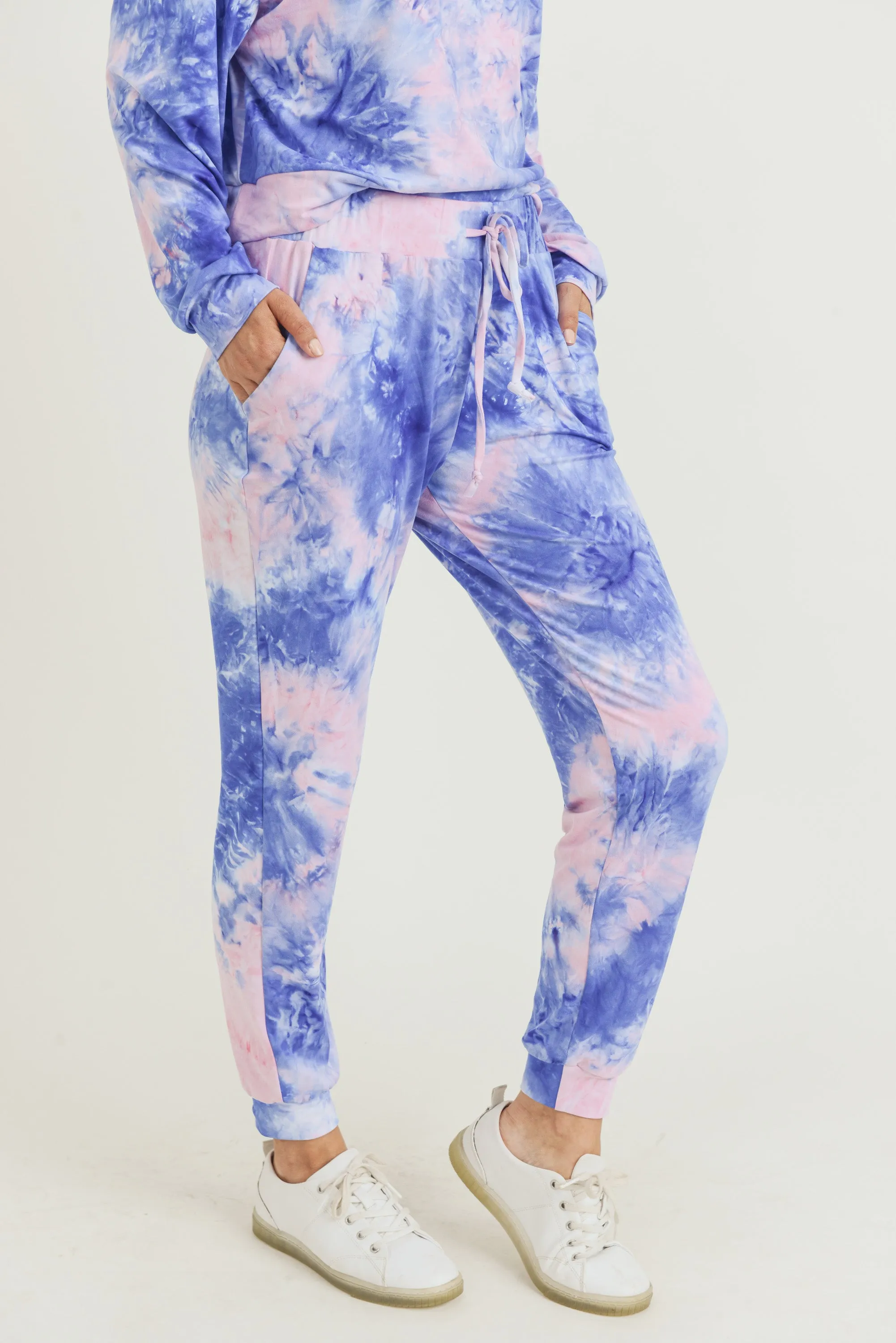 Daydreamer Tie Dye Print Joggers
