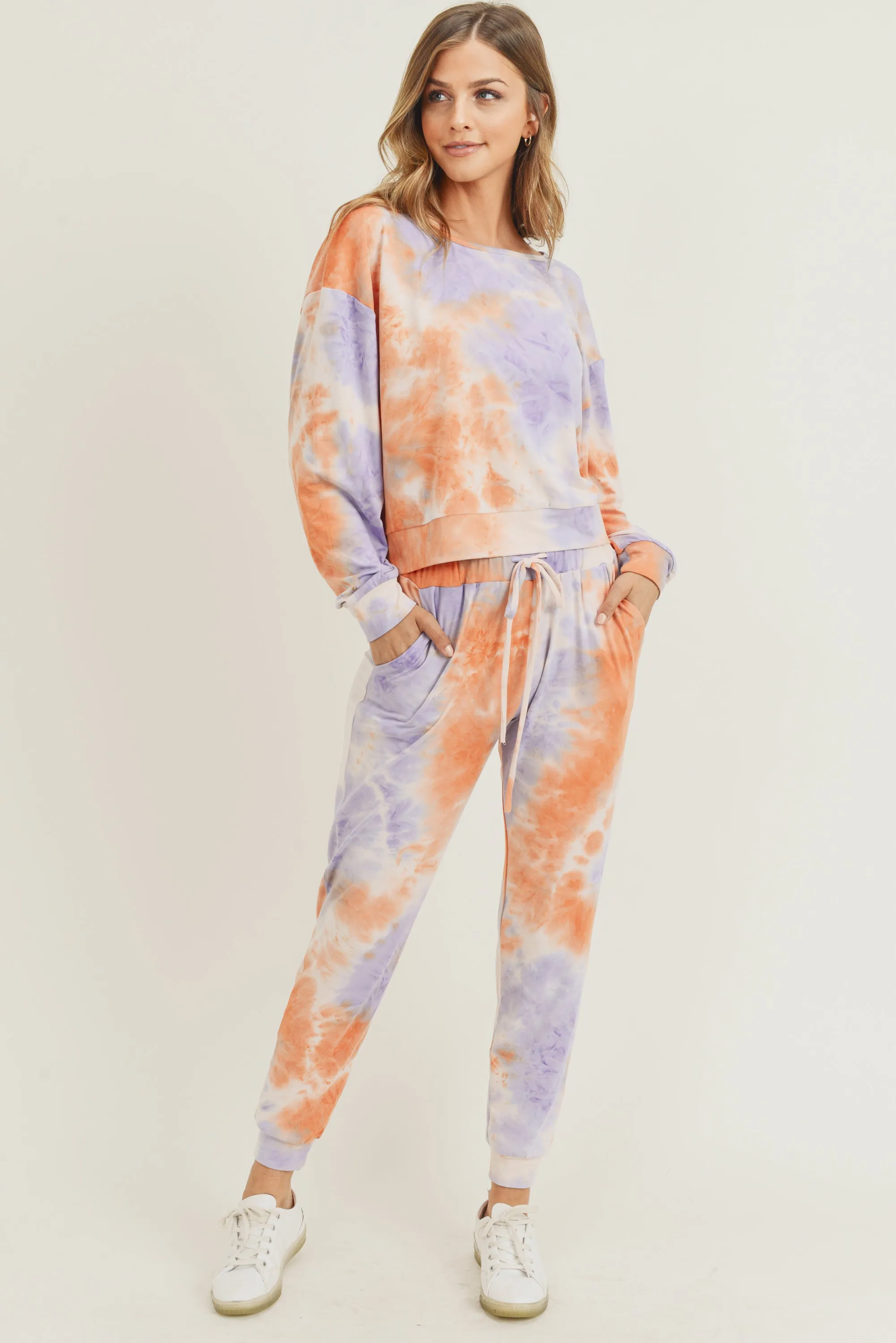Daydreamer Tie Dye Print Joggers