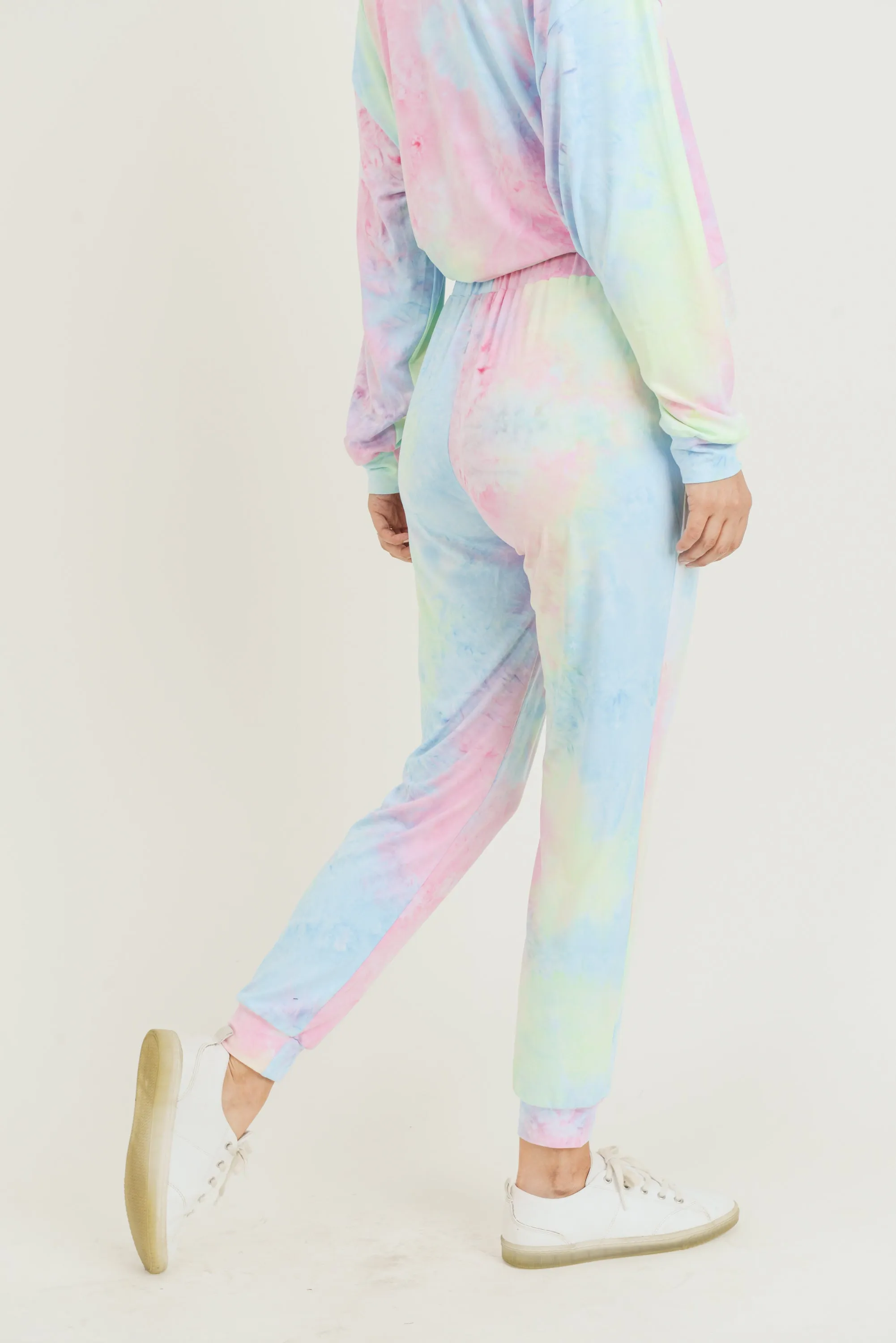 Daydreamer Tie Dye Print Joggers