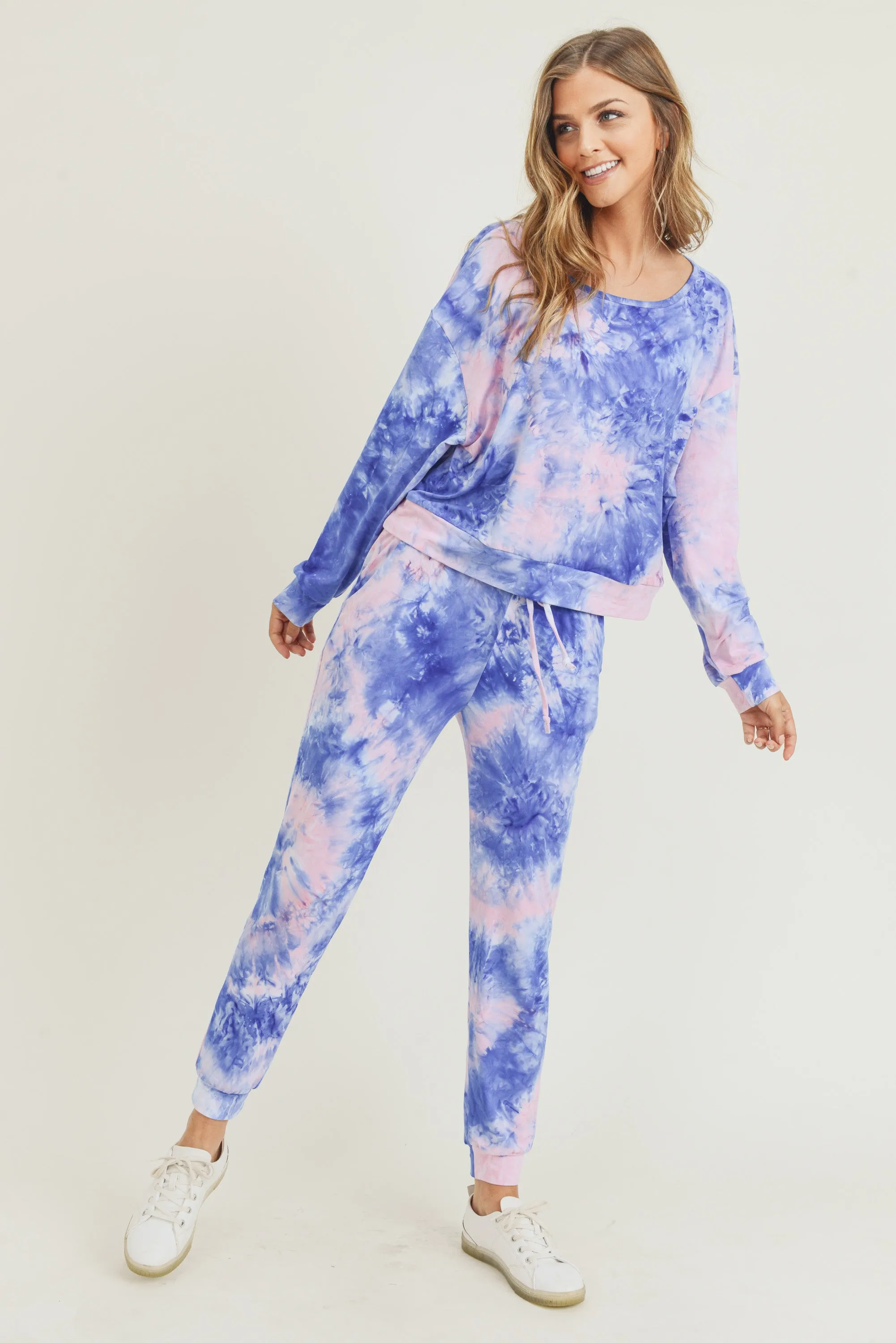 Daydreamer Tie Dye Print Joggers