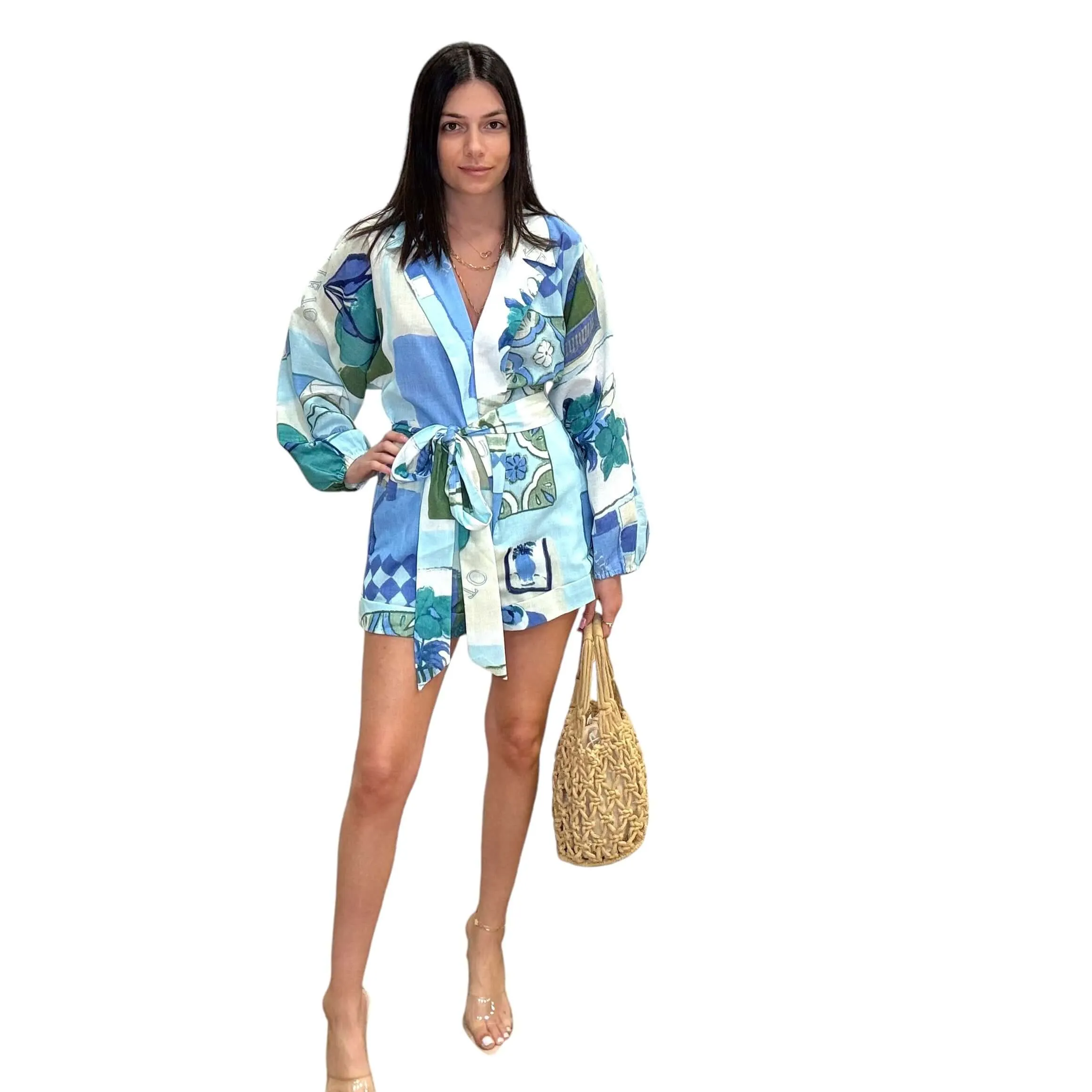 Elika Long Sleeve Romper