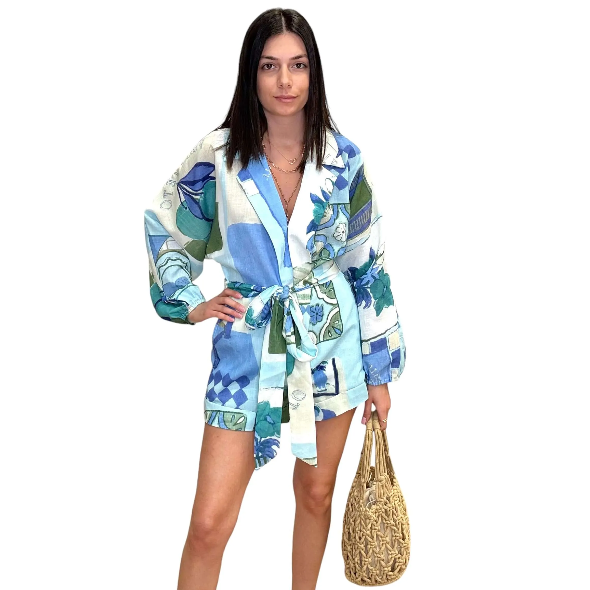 Elika Long Sleeve Romper