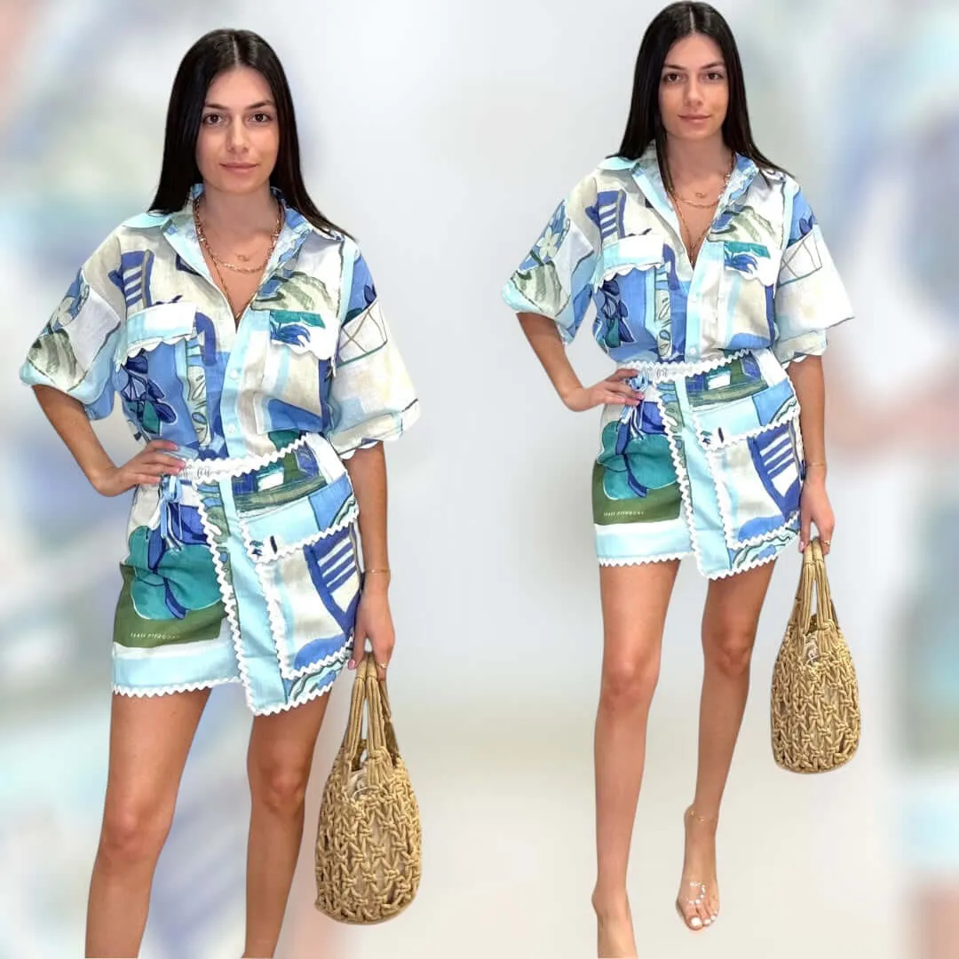Elika Long Sleeve Romper
