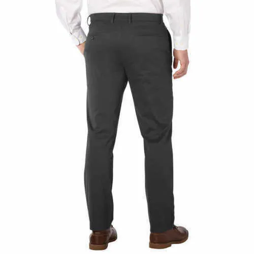 English Laundry Men's Straight Leg Flex Waist Comfort Chinos Pants Forget Iron