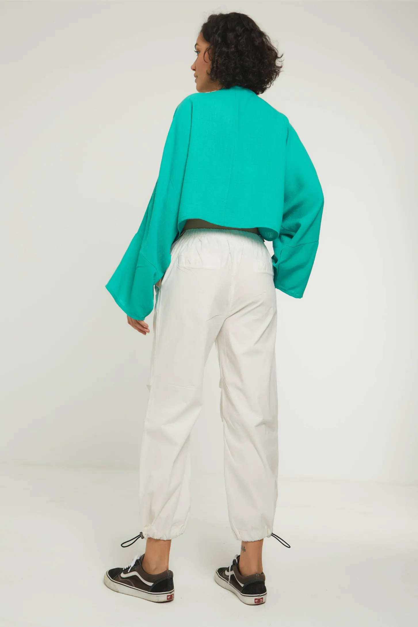 EVERYDAY PARACHUTE PANTS - WHITE