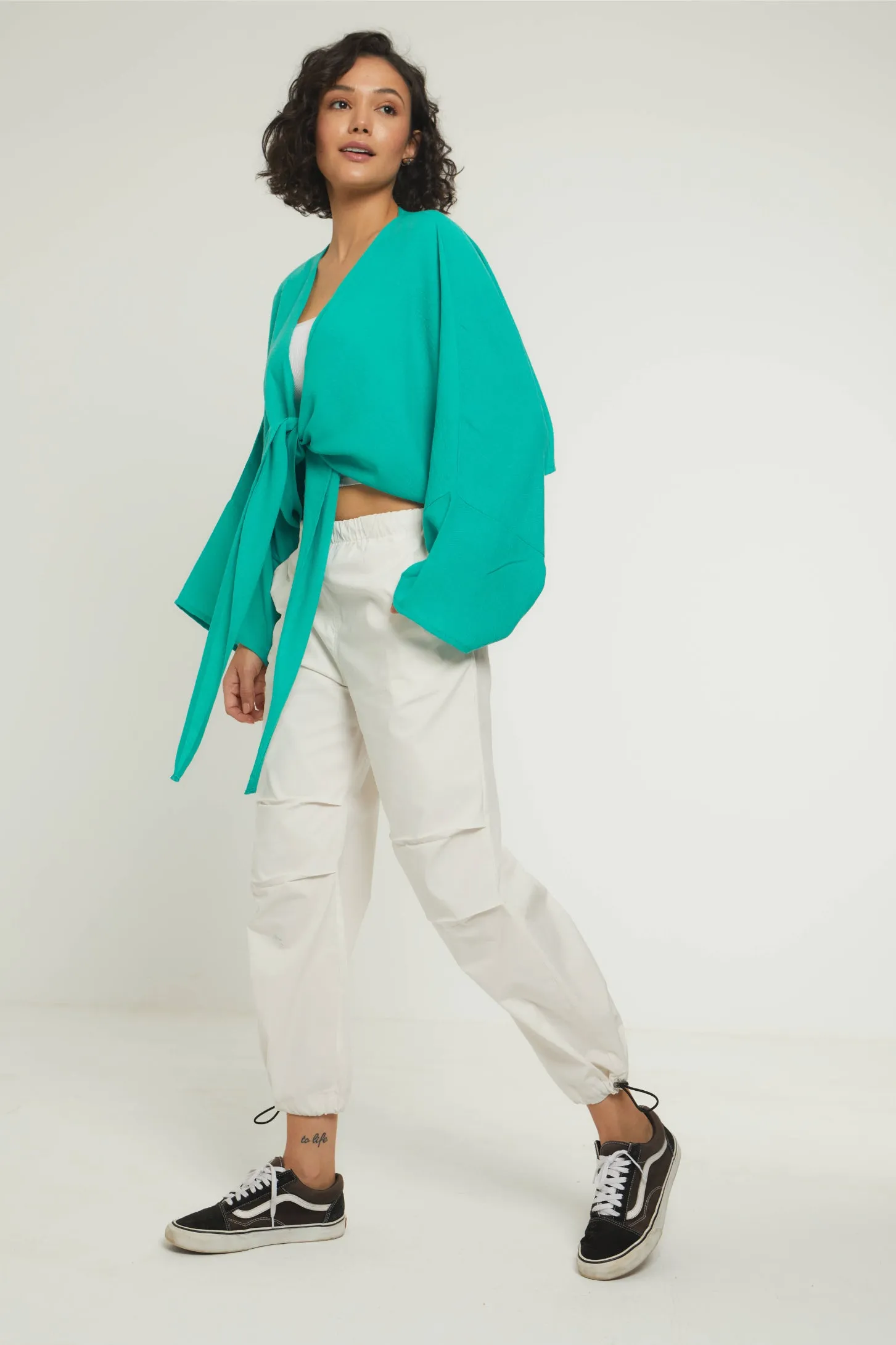 EVERYDAY PARACHUTE PANTS - WHITE