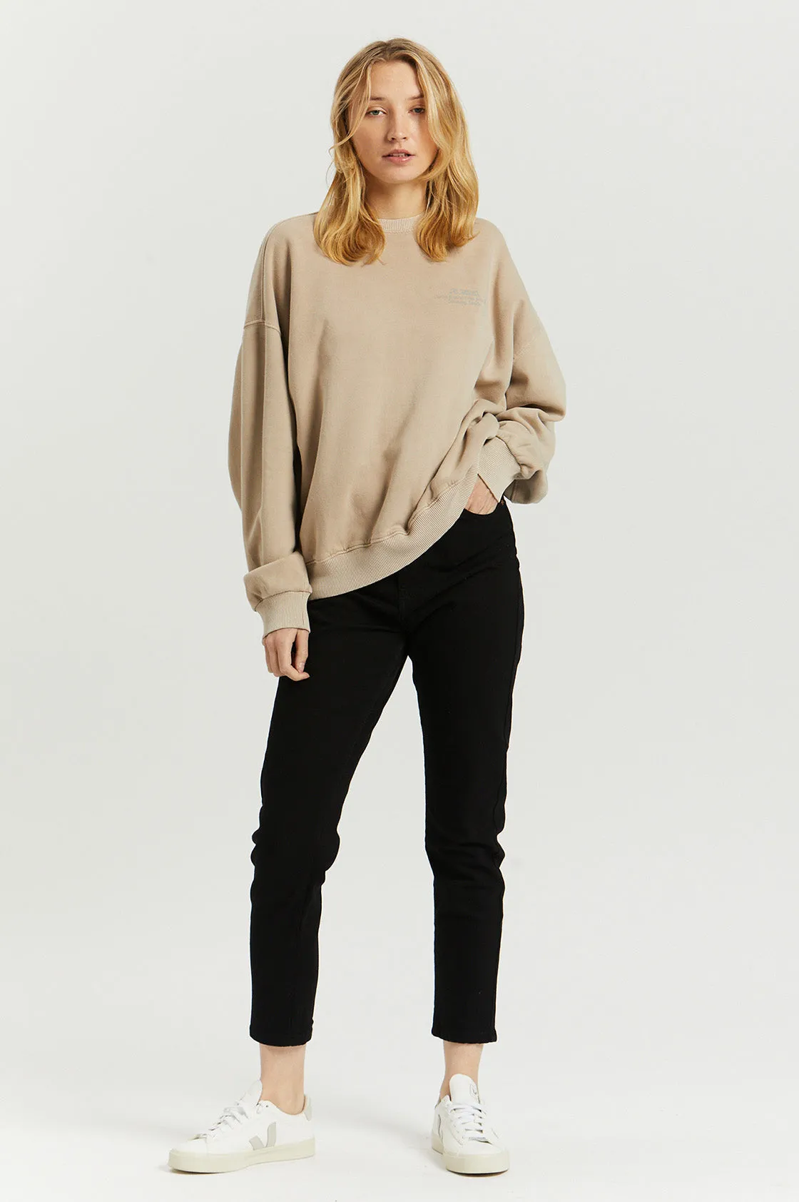 Fergie Sweatshirt - Washed Doe