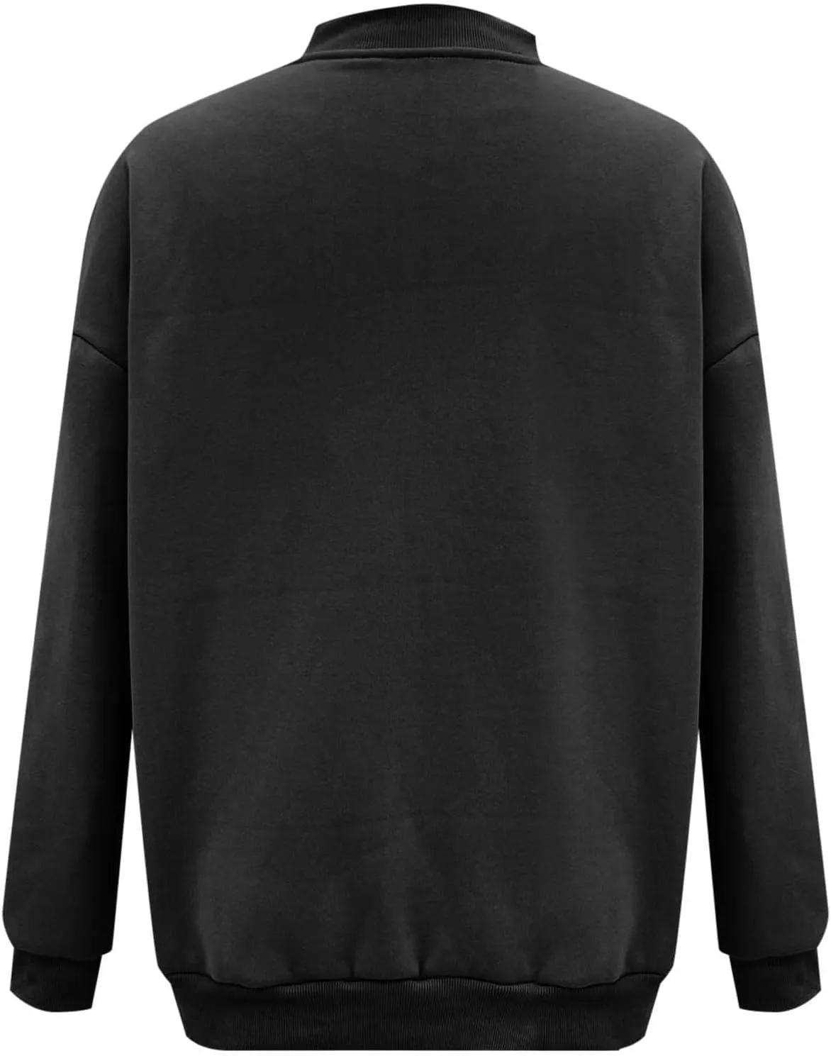 Fleece Jacket Women Zip Up Sweatshirt Casual Loose Fit Oversized Hoodie Trendy Bomber Jacket Long Sleeve Coats