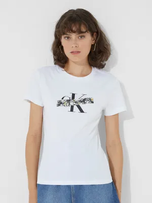 Florals Monologo Slim Tee
