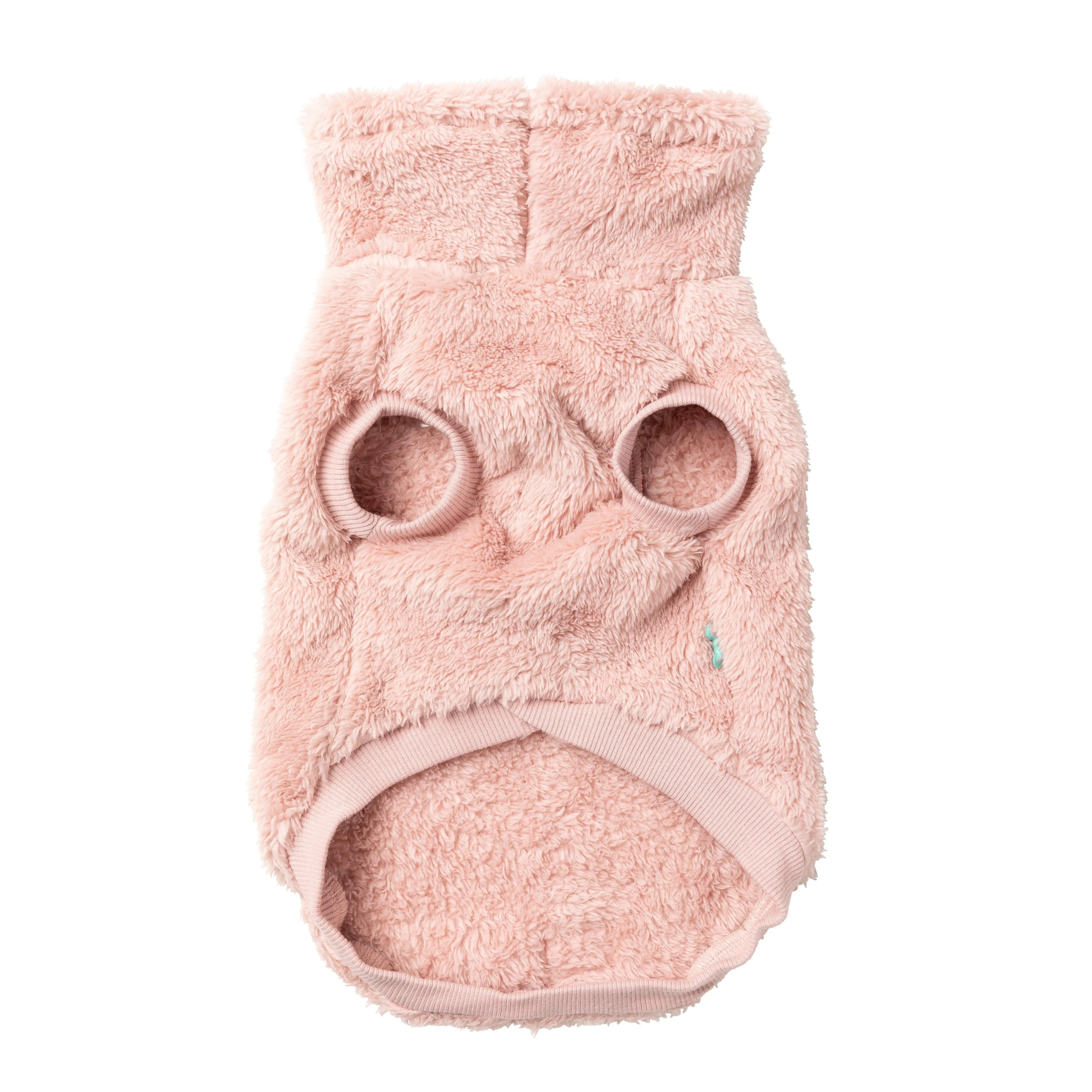 FuzzYard Dog Apparel Turtle Teddy 25 Sweater Blossom Pink Size 4