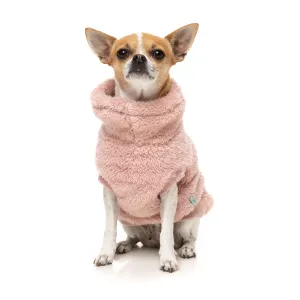 FuzzYard Dog Apparel Turtle Teddy 25 Sweater Blossom Pink Size 4