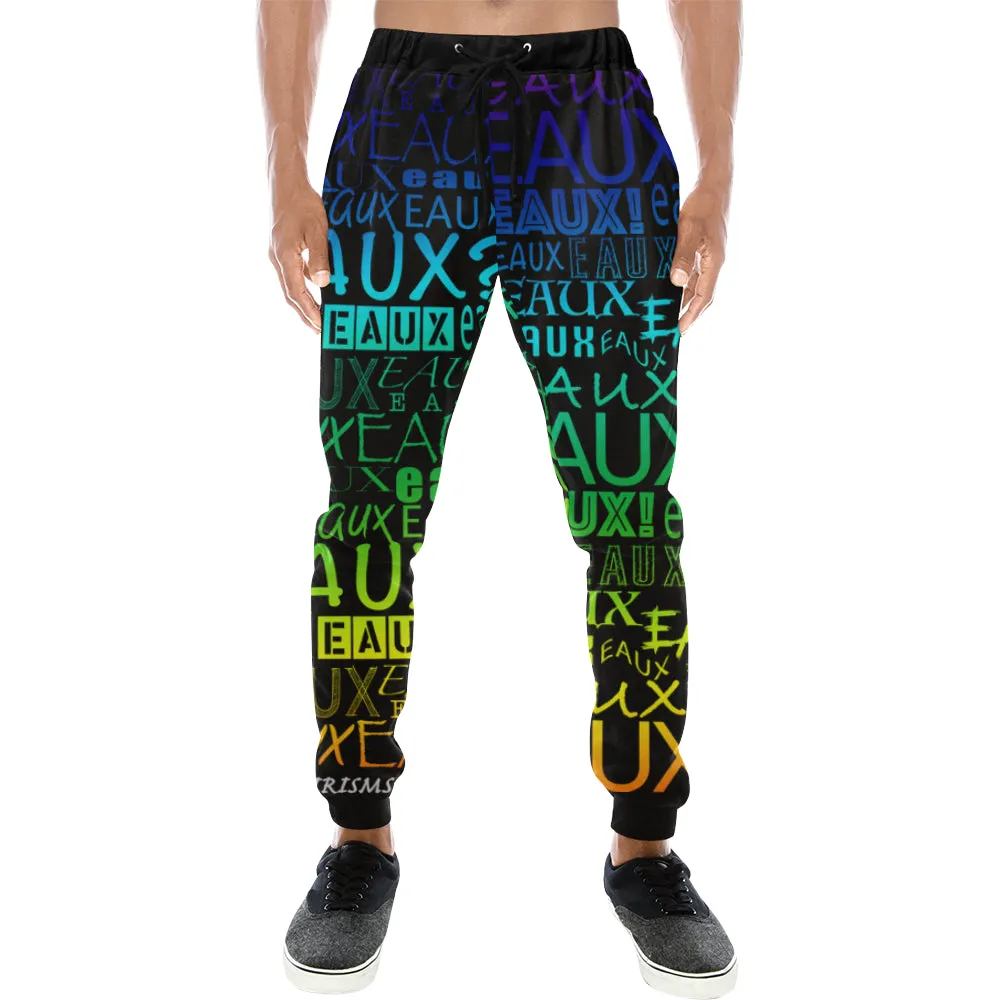 GOLD/RAINBEAUX/RED BLACK GREEN ALLEAUXVER JOGGERS