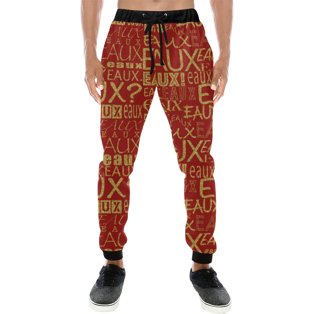 GOLD/RAINBEAUX/RED BLACK GREEN ALLEAUXVER JOGGERS