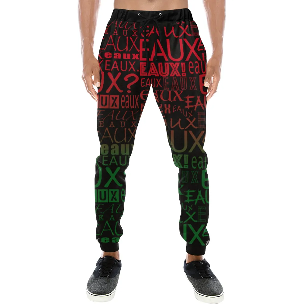 GOLD/RAINBEAUX/RED BLACK GREEN ALLEAUXVER JOGGERS