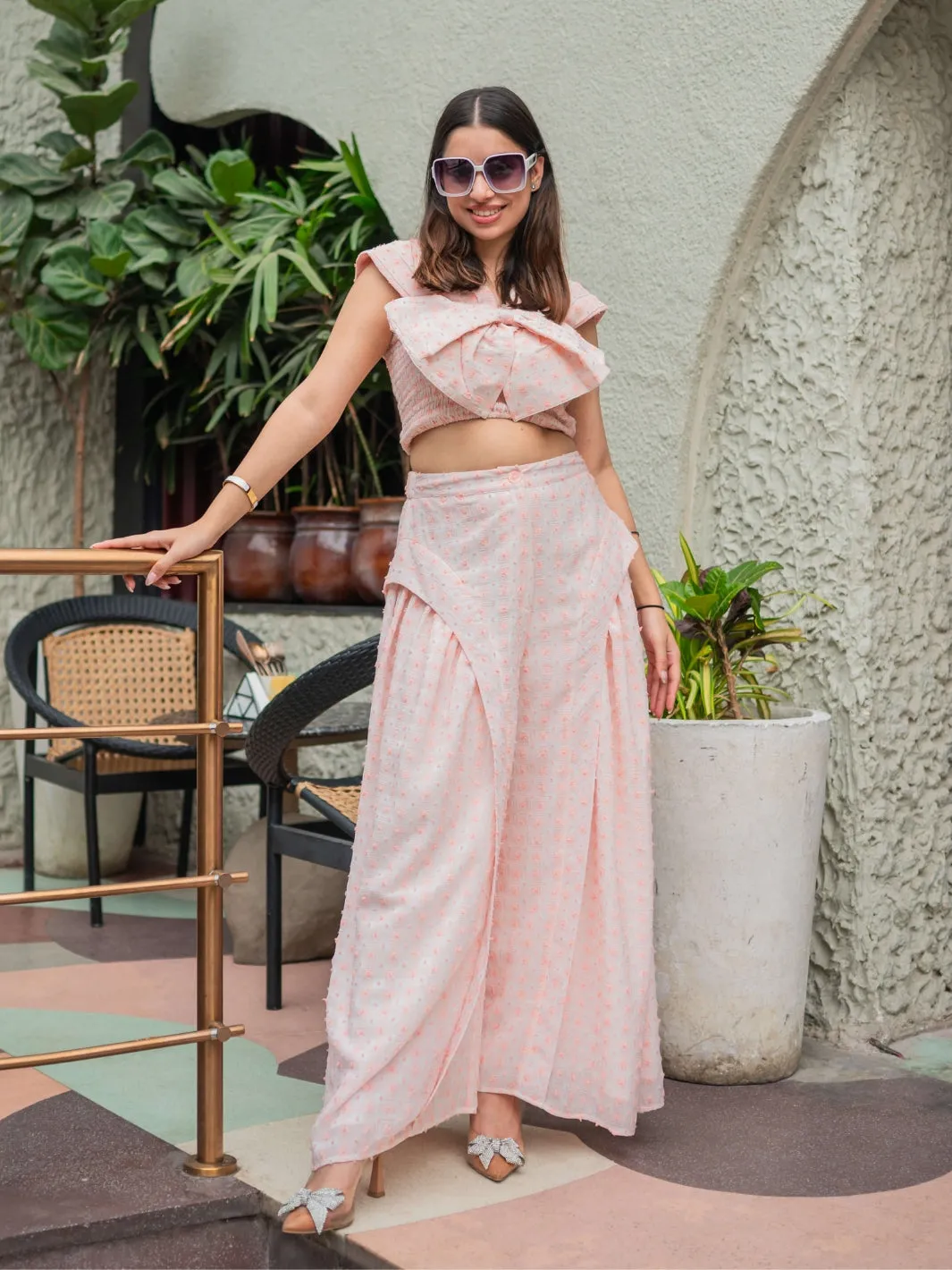 Gossip Bow Co-ord set