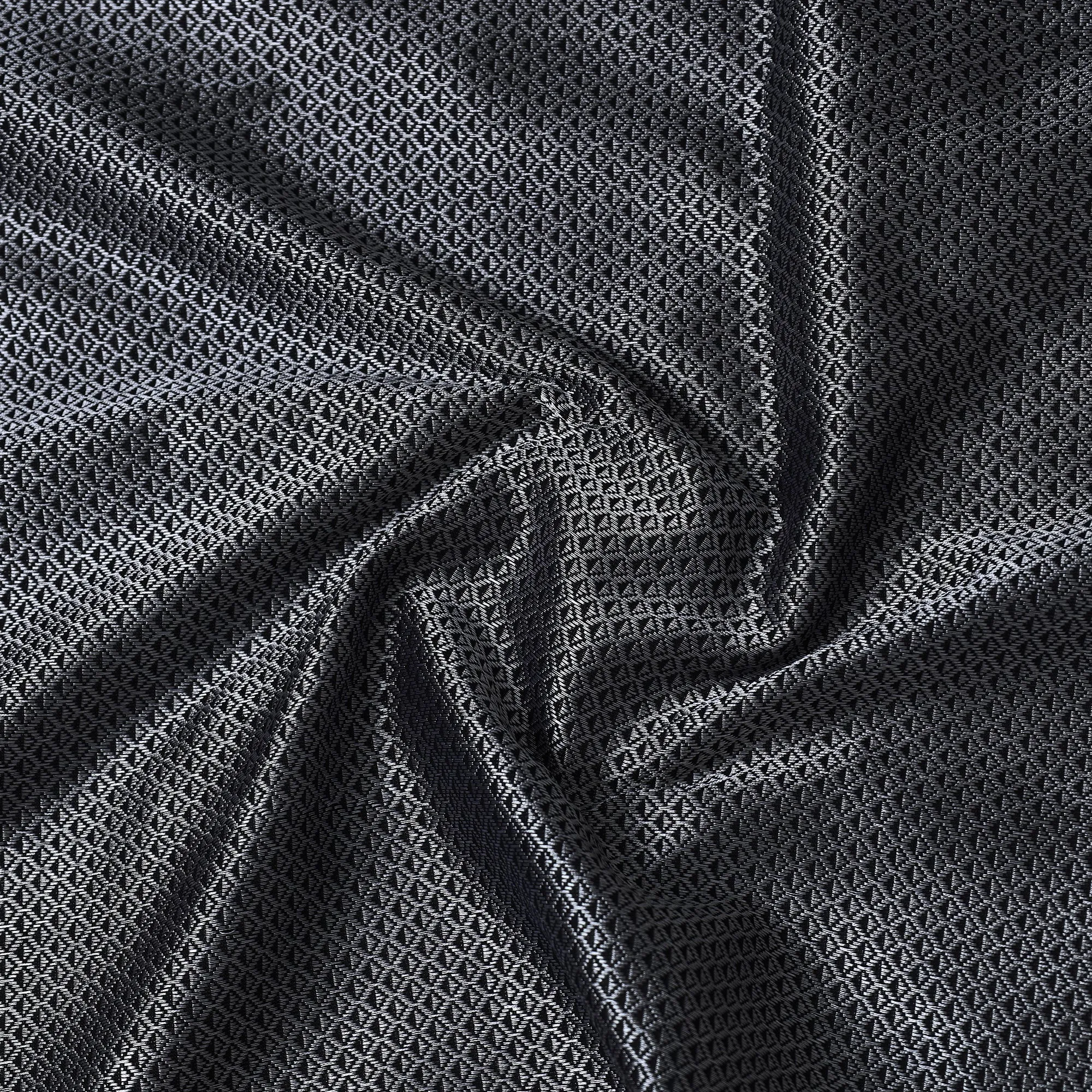 Grey - Traditional Khun Weave Cotton Fabric 42