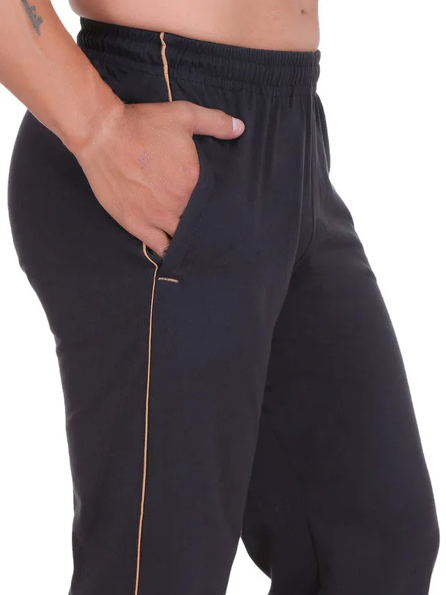 Hiflyers Mens Anthra Comfort Fit Solid Trackpant