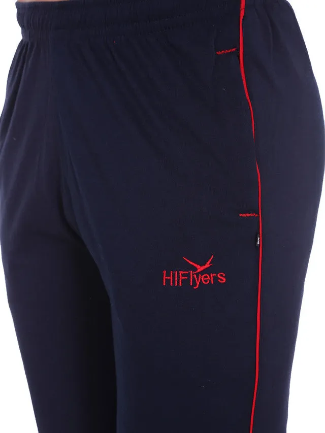 Hiflyers Mens Navy Comfort Fit  Solid Trackpant